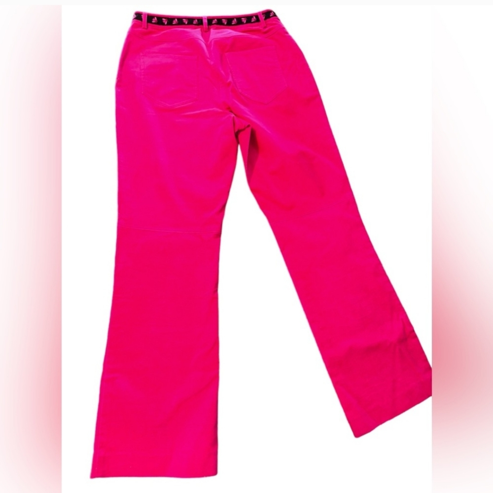 Lily Pulitzer Pink Corduroy size 8 Bee themed waistband